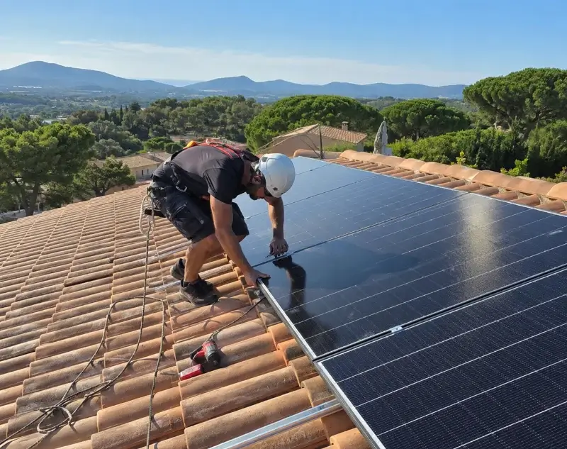 Installateur panneaux solaires Sainte-Hélène — pose photovoltaïque sur toiture